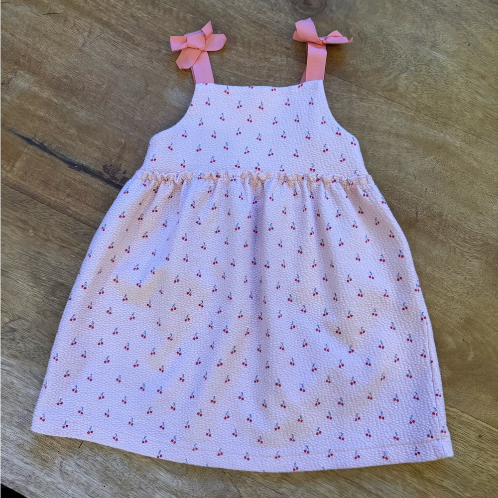 Zara Kids Dress with Cherry Print and Bows